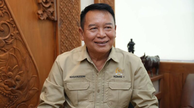 TB. Hasanudin Anggota Komisi I DPRRI (foto : Kompas)