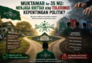 “NU Bukan PKB, PKB Bukan NU: Muktamar ke-35 dan Ujian Terakhir Khittah 1926”.